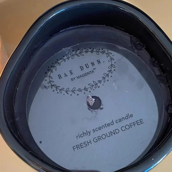 CANDLE (Coffee SCENTED) Candle - FRESH GROUND COFFEE - IN Rae Dunn Mug/Cup - NEW - Picture 3 of 9